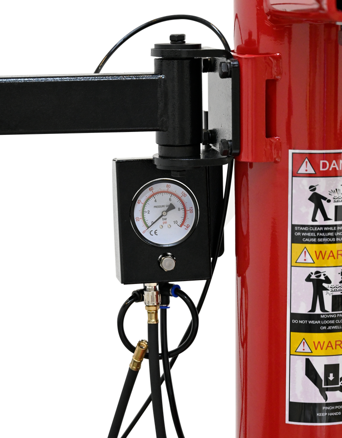 Fortisky Dual Assist Arm Tire Changer 2.0HP Stronger Motor w/Bead Blaster FTC-1660