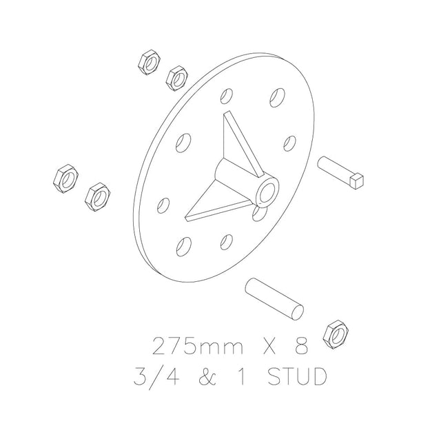 Display of Truck tire Adapter TSI
