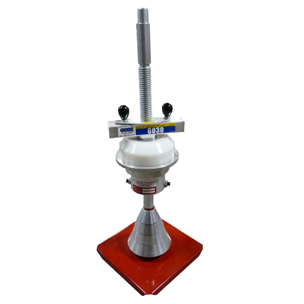 Display of Quick mount wheel lock TSI