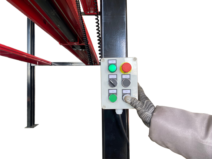 "The Triple Stacker- S" Three-Level 3-Car Storage Lift - Dual-Capacity 5,000 / 6,000 lb. Platforms | Standard Size | 10-Year Warranty | Free Shipping