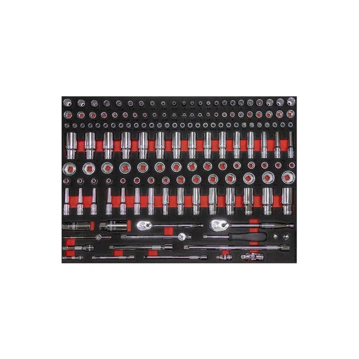 BoxoUSA Metric and SAE Master Tool Set | Starter, 233-Pieces BXE005E-R2