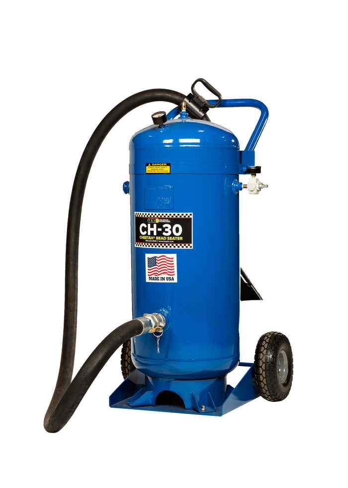 CH-30 Cheetah® Bead Seater - 30 Gallon ASME Tank - Image 2
