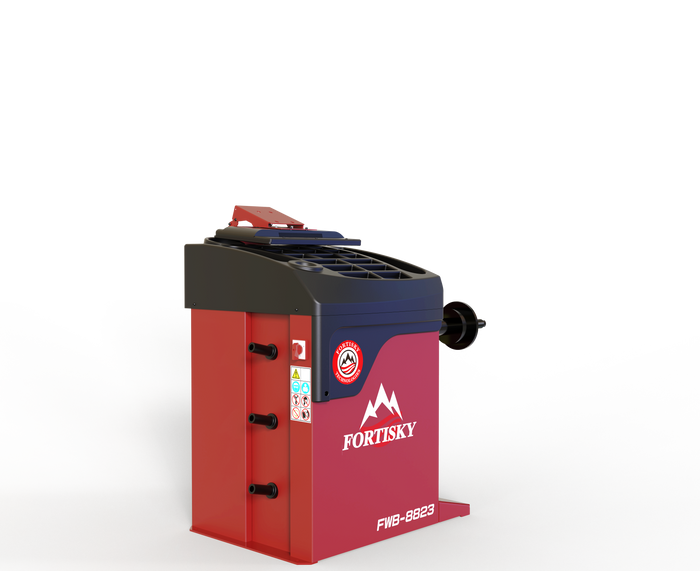 Fortisky 2D Car Wheel Balancer Self-Calibration w/Laser Light FWB-8823