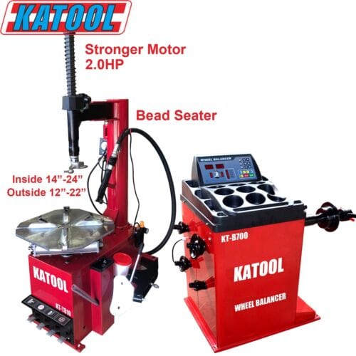 Katool Tire Changer KT-T810 & Wheel Balancer KT-B700 Combo Product Features