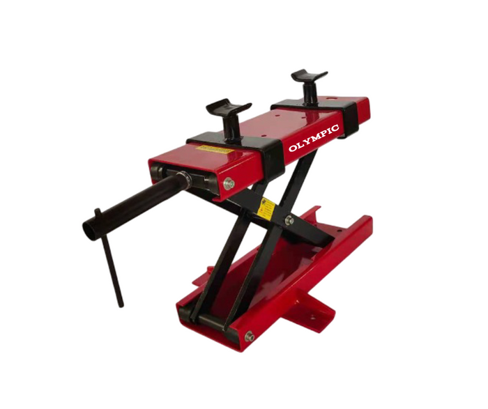 Model: HDML-15 / Gold Series Motorcycle | ATV Lift With Side Tables / Commercial Quality / 1,500 Lbs. Capacity / 10-Year Warranty / SHIPS FREE!