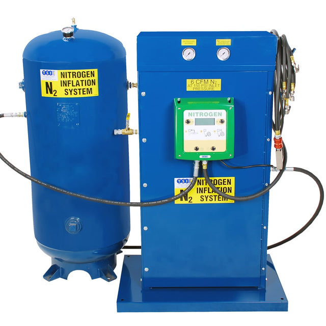 Display of NG 6 Nitrogen Inflation System