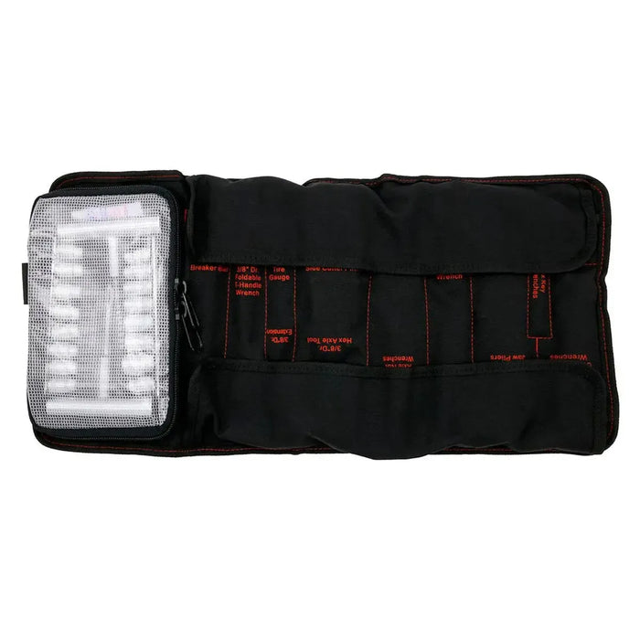 BoxoUSA Adventure Motorcycle Roll | 40-Piece Metric Motorcycle Tool Kit PA923