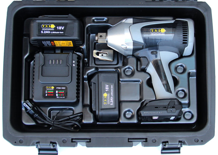 IW740 Brushless Battery Powered 1/2" Drive Impact Wrench - Image 3