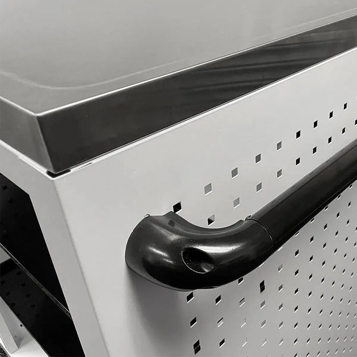BoxoUSA Pro Series | 45” 12-Drawer Workstation Tool Box UAT451121L-W-B