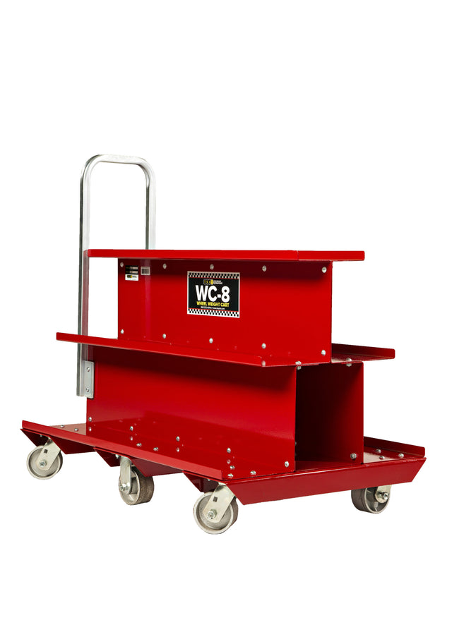 Display of WC 8 Wheel weight cart TSI