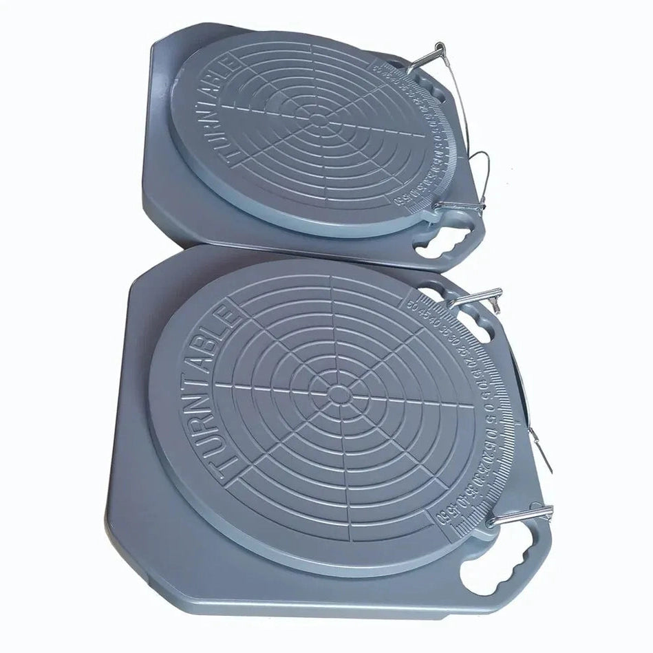 Katool KT-TP1 alignment turn plates available sizes, 15.74 inch and 11.8 inch square.