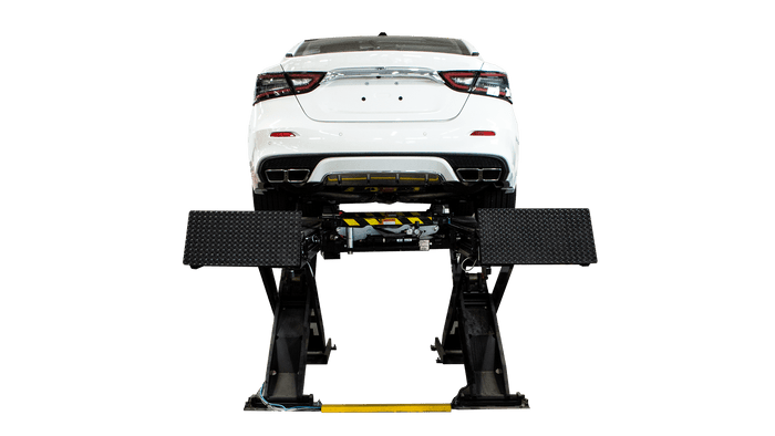 Challenger SX14 14,000 lb Scissor Alignment Lift with LED Lighting