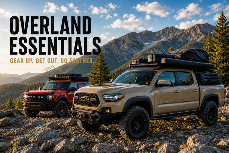 The Ultimate Overland Build Guide: Essential Gear for Tacomas, 4Runners, and Broncos