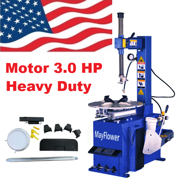 New 3.0 HP Tire Changer Wheel Changers Machine Balancer Rim Clamp Combo 560 680