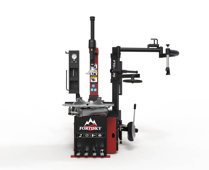 Fortisky Tilt Back Tire Changer & Dynamic Display Screen Wheel Balancer Combo 1670-8833