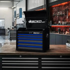 BoxoUSA Pro Series | 26" 5-Drawer Tool Box with 233-Piece Master Tool Set 26TM-W-B