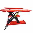 Model: Olympic MRSL-75 / 7,500 Portable Mid-Rise Scissor Lift / Dual Cylinders / Pneumatic Lock Release / 7-Year Warranty / SHIPS FREE!
