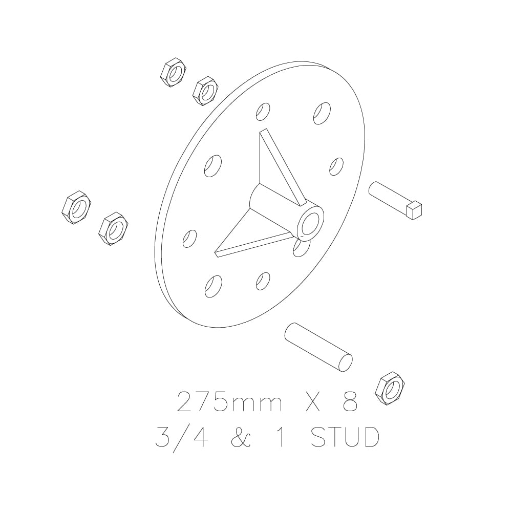 Display of Truck tire Adapter TSI
