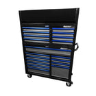 BoxoUSA Pro Series | 45" 19-Drawer Rolling Tool Box 45TB-W-B