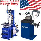 New 3.0 HP Tire Changer Wheel Changers Machine Balancer Rim Clamp Combo 560 600