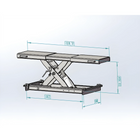 Katool KT-RJ50 Rolling Jack 5000 lbs Lifting Capacity *Fits KT-4H110, KT-4H950, and KT-4H850* katool
