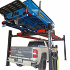 Model: Olympic HDMBL-10 "The Skipper" Portable Boat & Trailer Storage Lift / Extra Wide / Extra Long / Adjustable Width Runway / Sliding Hitch Wheel Rest / 84″ Storage Space / 125″ Between Posts / 195″ Platform Length / 10 Year Warranty / SHIPS FREE!