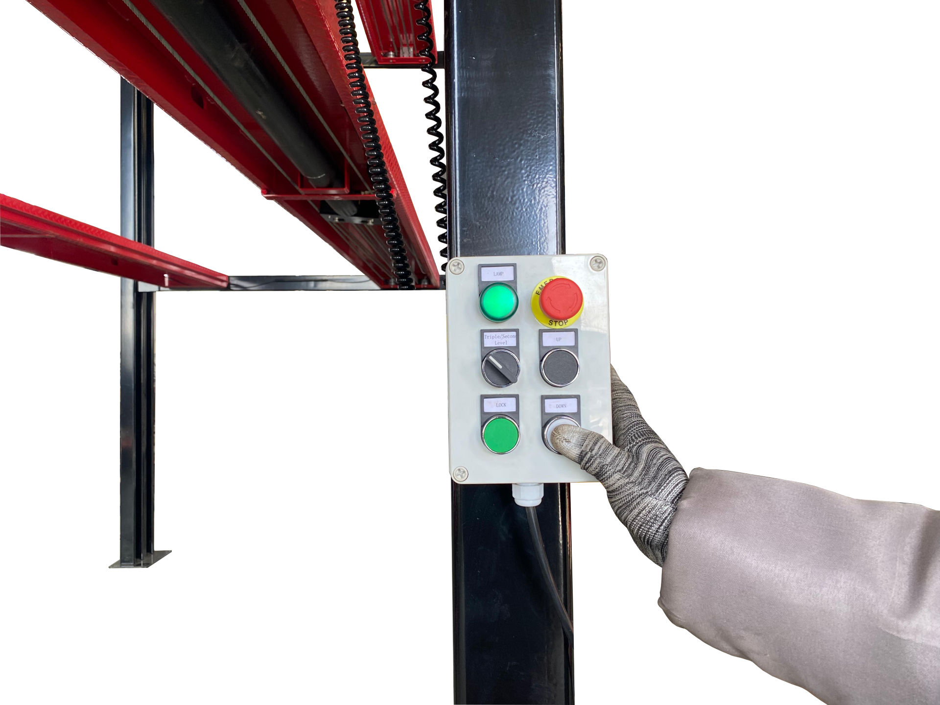 "The Triple Stacker- S" Three-Level 3-Car Storage Lift - Dual-Capacity 5,000 / 6,000 lb. Platforms | Standard Size | 10-Year Warranty | Free Shipping