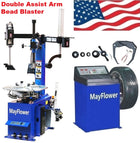 Double Assist Arm Tire Changer Wheel Balancer Combo 988 680
