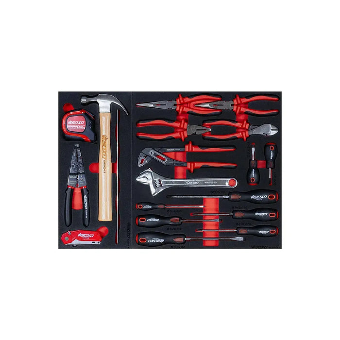 BoxoUSA Metric and SAE Master Tool Set | Starter, 233-Pieces BXE005E-R2