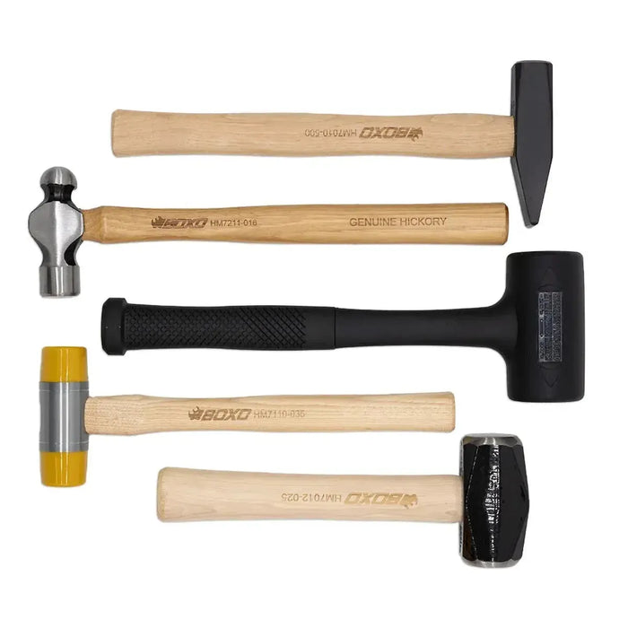 BoxoUSA 5-Piece Hammer Set | 2/3rd EVA Foam BX502-R