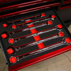 BoxoUSA 6-Piece Metric Extra Long Combination Wrench Set | 3/3 Drawer EVA Foam BX932-R2