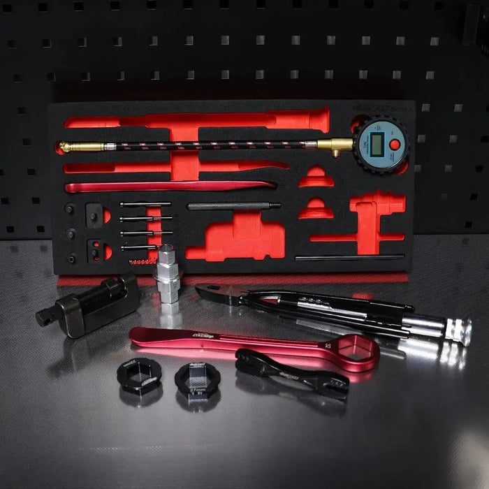 BoxoUSA 21-Piece Specialty Moto Tool Set | 1/3 Drawer EVA Foam BX936-R