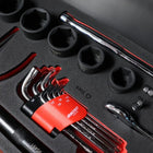 BoxoUSA 31-Piece UTV Service kit for 5-Drawer Hand Carry Tool Box BX940-R