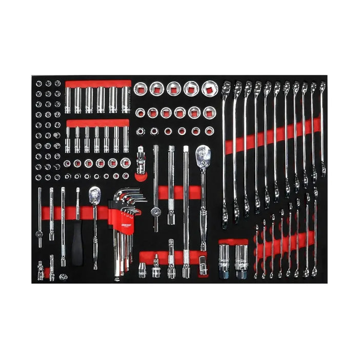 BoxoUSA 160-Piece Automotive Quick Service Master Tool Set BXE064