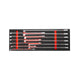 12-Piece Metric Extra Long Ratcheting Box Spanner Set | 1/2 Drawer EVA Foam