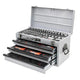 159-Piece Metric and SAE Combo 3-Drawer Hand Carry Tool Box