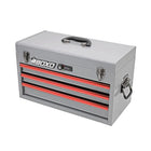 BoxoUSA KartBox | 69-Piece Metric Karting 3-Drawer Hand Carry Tool Box GOKARTBX1-NGY1-R