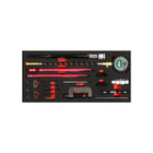 BoxoUSA 21-Piece Specialty Moto Tool Set | 1/3 Drawer EVA Foam BX936-R