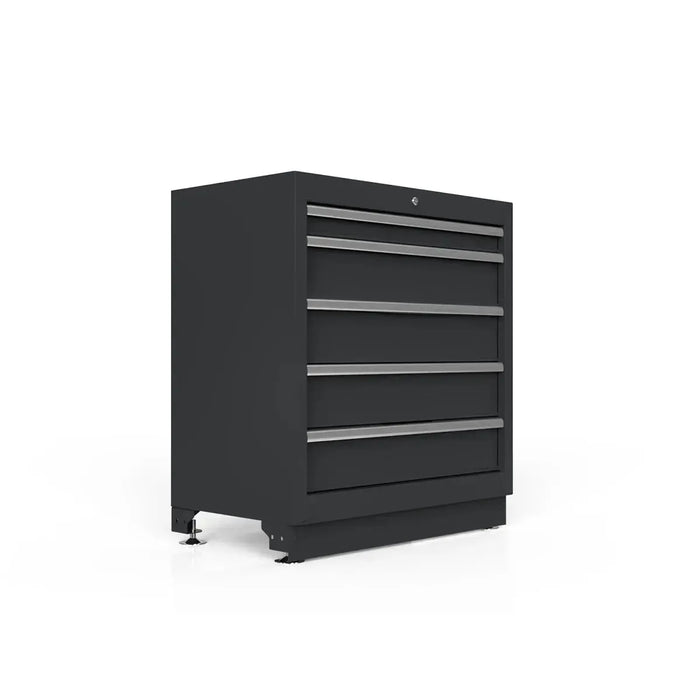 BoxoUSA OSM Pro Series | 34" 5-Drawer Cabinet MST34A051-RBK-S