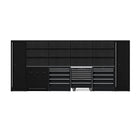 BoxoUSA OSM Pro Series | 160" 20-Piece Professional Organized Storage Modules Build Out | 21-Drawers, 6-Cabinets OSM-B13-S