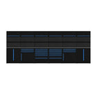 BoxoUSA OSM Pro Series | 204" 26-Piece Professional Organized Storage Modules Build Out | 20-Drawers, 6-Cabinets OSM-B12-B