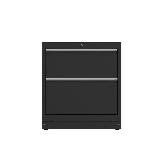 BoxoUSA OSM Pro Series | 34" 2-Drawer Cabinet MST34A021-RBK-S