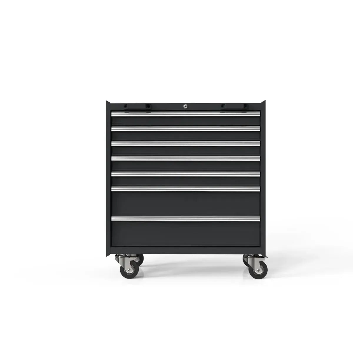 BoxoUSA OSM Pro Series | 34" 7-Drawer Roller Cabinet MST340072-RBK-S