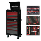 BoxoUSA Pro Series | 26" 11-Drawer Rolling Tool Box with 233-Piece Master Tool Set 26TBM-BK-R