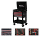 Pro Series | 28" 3-Drawer Flip Top Service Cart Tool Box with 233-Piece Master Tool Set