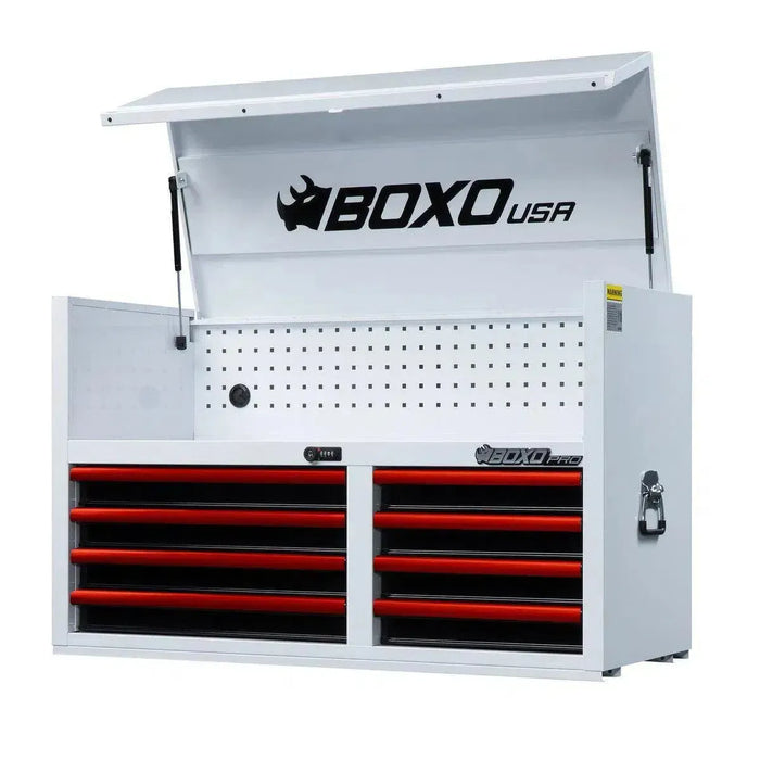 BoxoUSA Pro Series | 45" 8-Drawer Tool Chest UAC45081ALM-W-R