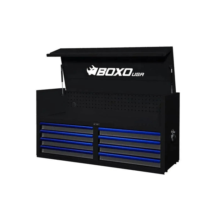 BoxoUSA Pro Series | 53" 8-Drawer Tool Chest UAC53081LM-BK-B