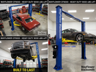 Mayflower Blacksmith Heavy Duty Clear Floor Two Post Lift Car lift CF 9000 lbs
