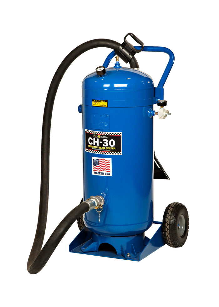 CH-30 Cheetah® Bead Seater - 30 Gallon ASME Tank - Image 3