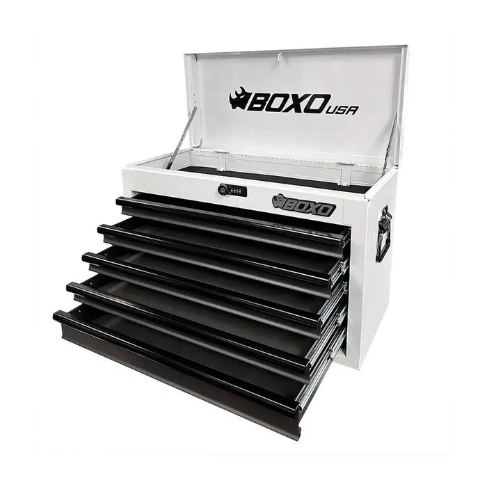 BoxoUSA 26" 5-Drawer Hand Carry Tool Box ECC26501L-SBK